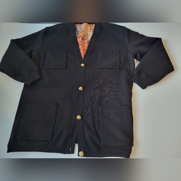 Salvatore Ferragamo Reversible Cardigan Size Large? - Picture 2 of 15